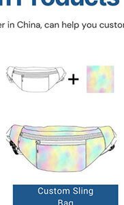 Custom Sling bag