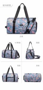 gym bag travel duffel bags with shoe compartment dry and wet separation storage pocket waterproof workout swim yoga bag