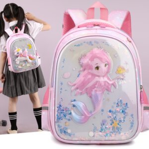 mermaids unicorn 3 d eva molded 12 inch backpack