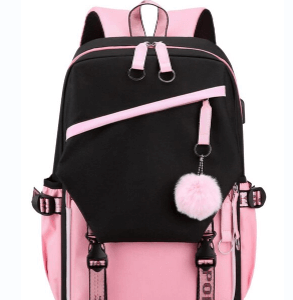 chic voyager teenage girls' backpack middle school students book bag