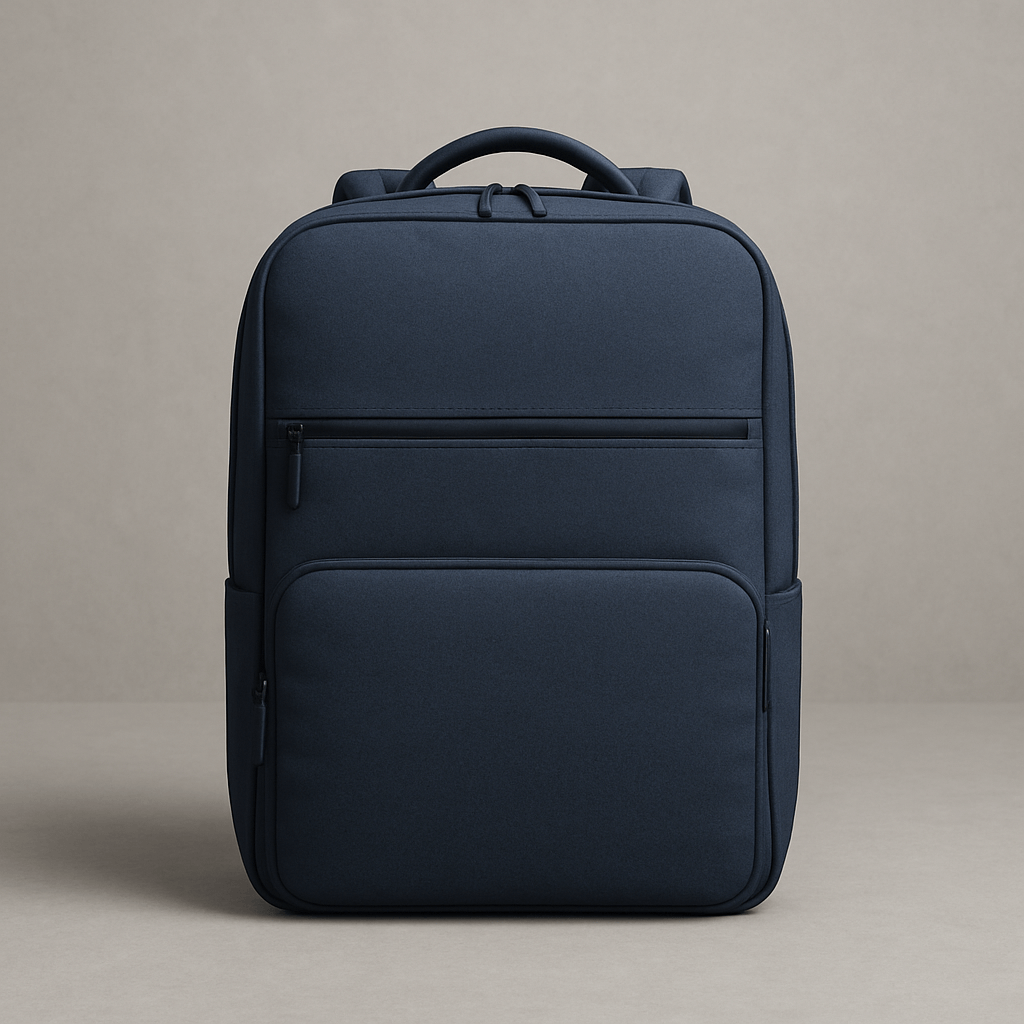 A sleek, professional-looking classic laptop backpack