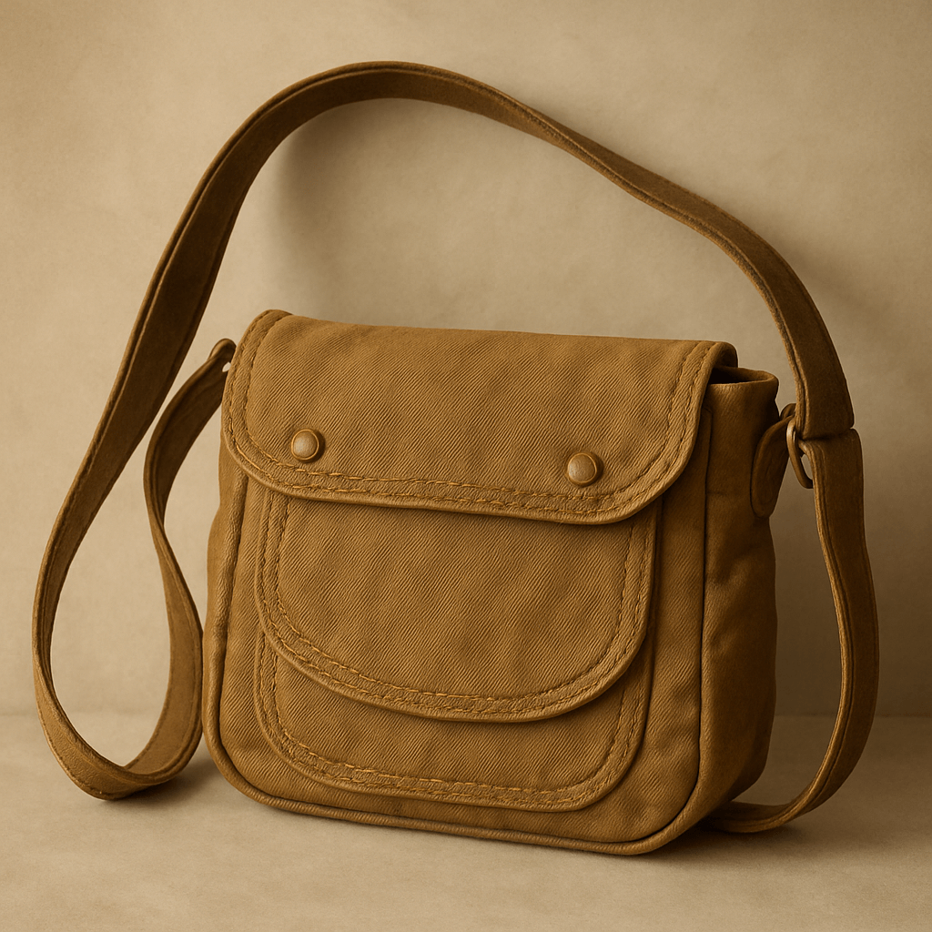 Vintage Fabric Shoulder Bag