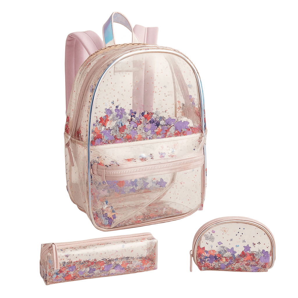 custom clear backpack