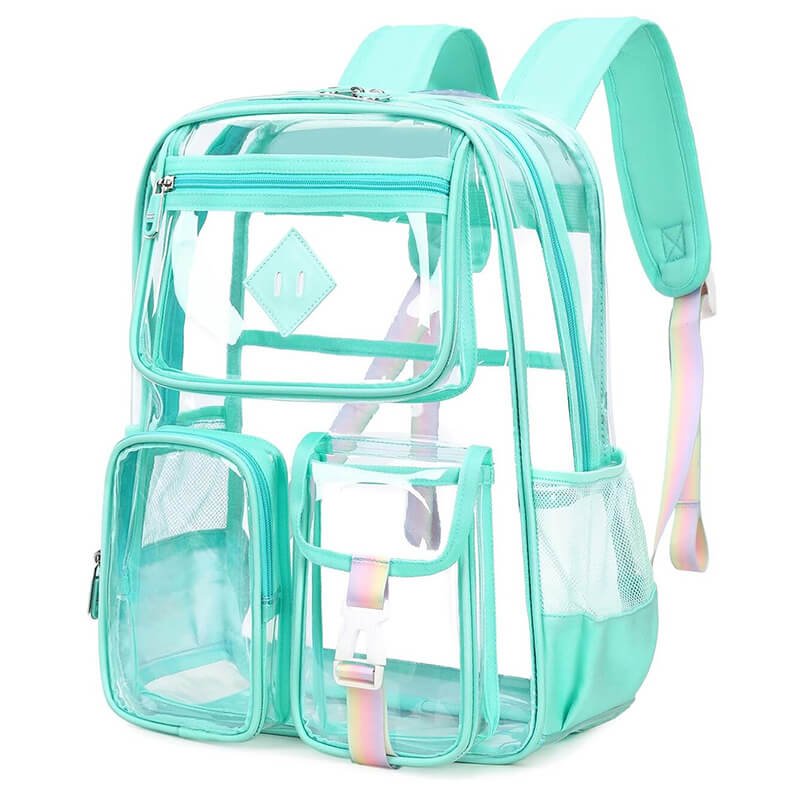 custom clear backpack